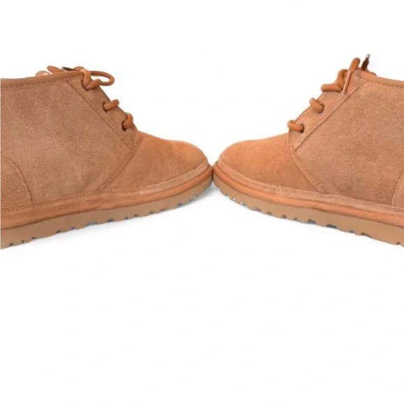 NWOB UGG Neumel Chukka Chesnut Brown Lace-up Boot Women’s Size 9 -1094269 - Picture 5 of 8
